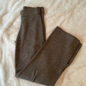 Hollister/ Gilly hicks sweater knit pants